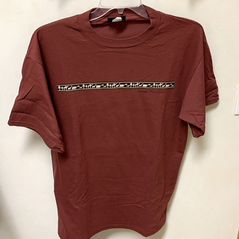 Women’s New Large T-shirt With Nature Screen Print